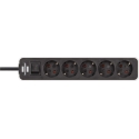 Brennenstuhl 1153250020 1,5 m 5V Juodas/Baltas Brennenstuhl 1153250020 1,5 m 5V Juodas/Baltas
