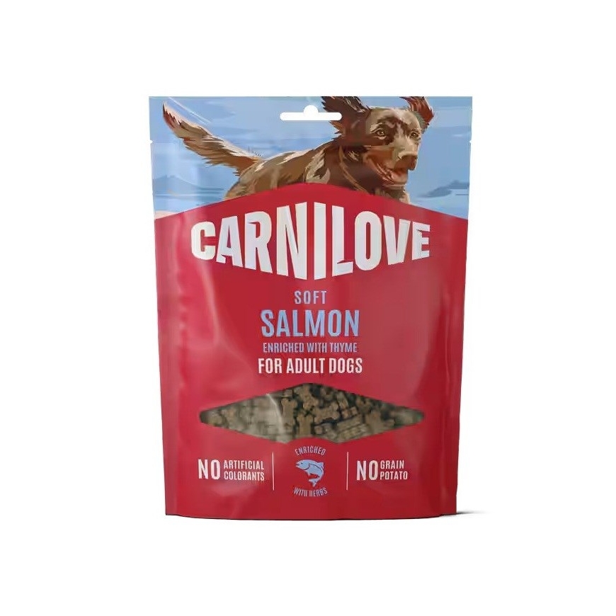 CARNILOVE CARNILOVE Dog SOFT Snack Salmon with Thyme small bite 200 g