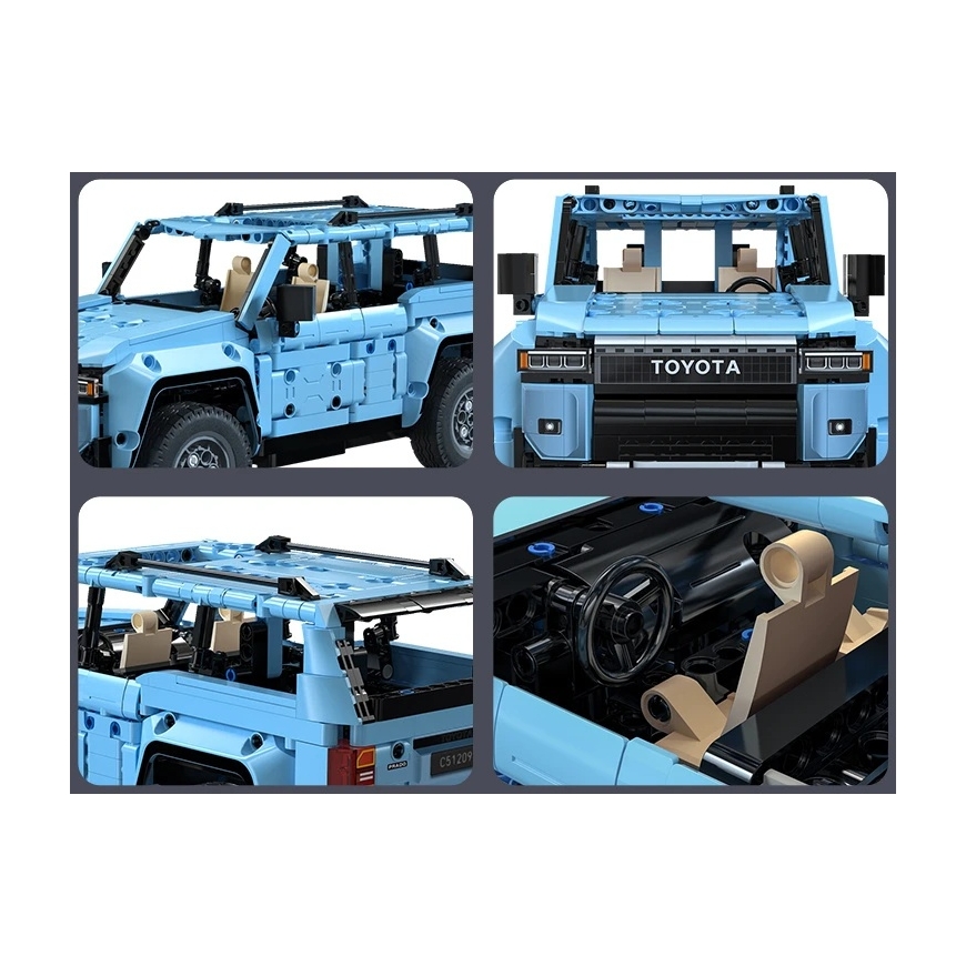 CADA BLOK TOYOTA LAND CRUISER PRADO LC250 1:14 RC TĀLREMOTE 586EL – 3