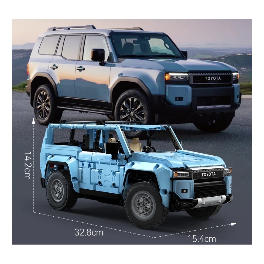 CADA BLOKAI TOYOTA LAND CRUISER PRADO LC250 1:14 RC NUOTOLINIO PULTO 586EL – 5