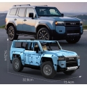 CADA BLOKAI TOYOTA LAND CRUISER PRADO LC250 1:14 RC NUOTOLINIO PULTO 586EL