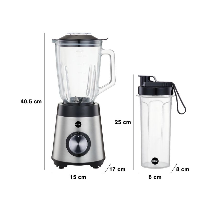 Блендер ELDOM BK7S STALO 2,0 л – 3