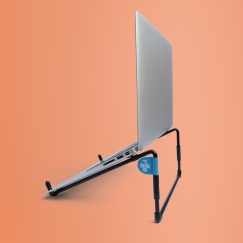 R-Go Tools RGOSC015BL sülearvuti raam & alus Sülearvuti alus Must 55,9 cm (22")