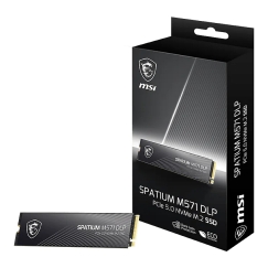 MSI SPATIUM M571 DLP PCIe 5.0 NVMe M.2 2TB PCI Express 5.0 3D NAND