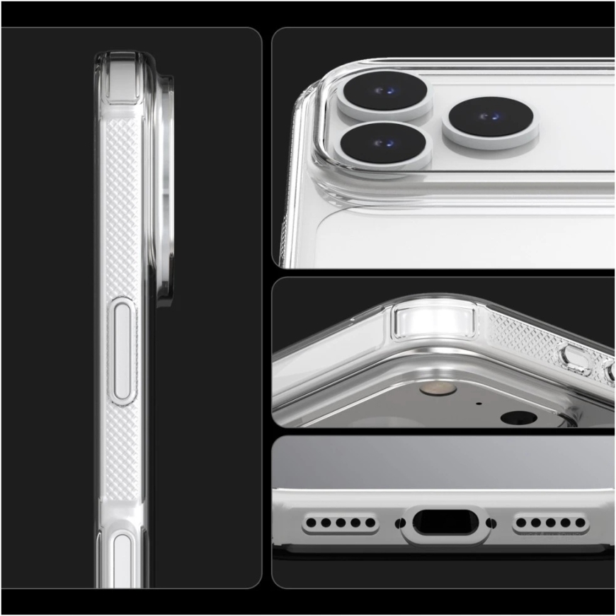Araree Flexield -suojakuori iPhone 18 Pro / 17 Pro läpinäkyvä – 4