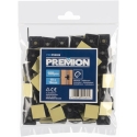 Premion PREP00026 - Self-adhesive Cable Clamp, Juodas, 19 x 19 mm, 100 pcs Premion PREP00026 - Self-adhesive Cable Clamp, Juodas, 19 x 19 mm, 100 pcs