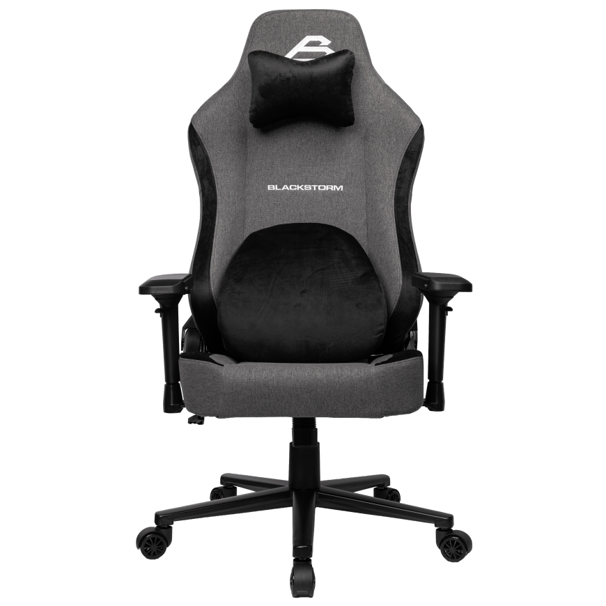Blackstorm Throne Canvas 2 žaidimų kėdė, pilka – 3