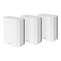 ASUS ZenWiFi BT10 (W-3-PK) Tri-band (2.4 GHz / 5 GHz / 6 GHz) Wi-Fi 7 (802.11be) White Internal