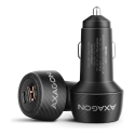 Axagon PWC-PQ48 PD3.0 & QC4+ 2xOUTPUTS car charger 48W