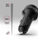 Axagon PWC-PQ48 PD3.0 & QC4+ 2xOUTPUTS car charger 48W