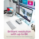ICY BOX 10-in-1 USB4 Type-C DockingStation with dual video output