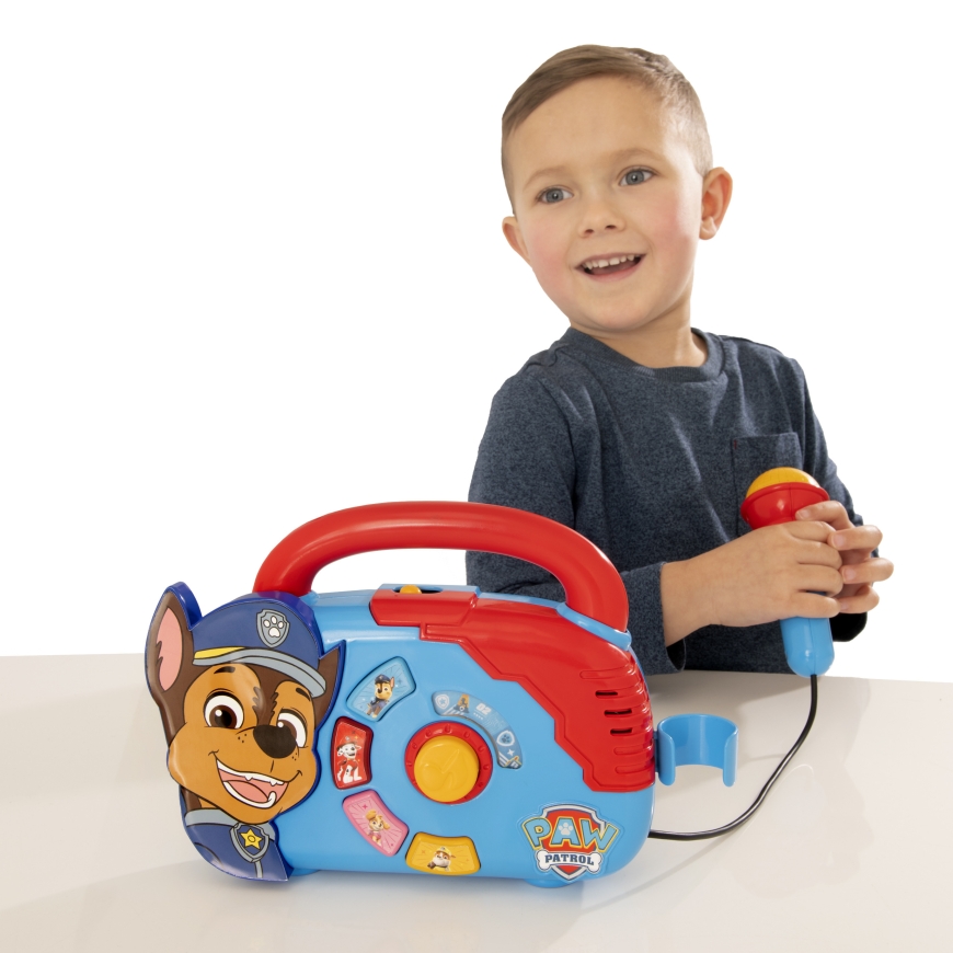 Paw Patrol Chase Music Player with Microphone – 3
