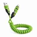 Vakoss MLU680G 4-in-1 Cable 1.5m 60W 3A QC/PD Green Vakoss MLU680G 4-in-1 Cable 1.5m 60W 3A QC/PD Green