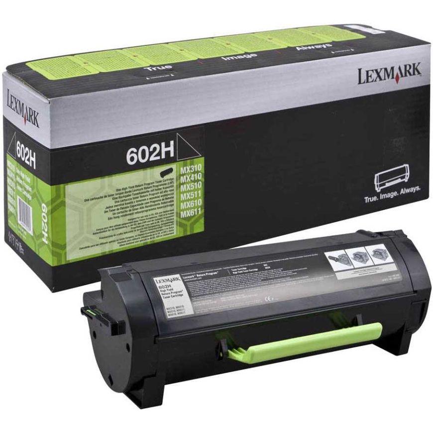 Lexmark 602H Melns 60F2H00