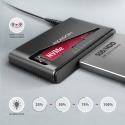 Axagon ADSA-CC USB-C 10Gbps - NVMe M.2 SSD & SATA 2.5/3.5 SSD/HDD CLONE MASTER 2 - Digital/Daten - N