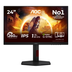 AOC G4 24G4ZR computer monitor 60.5 cm (23.8") 1920 x 1080 pixels Full HD LED Black, Red