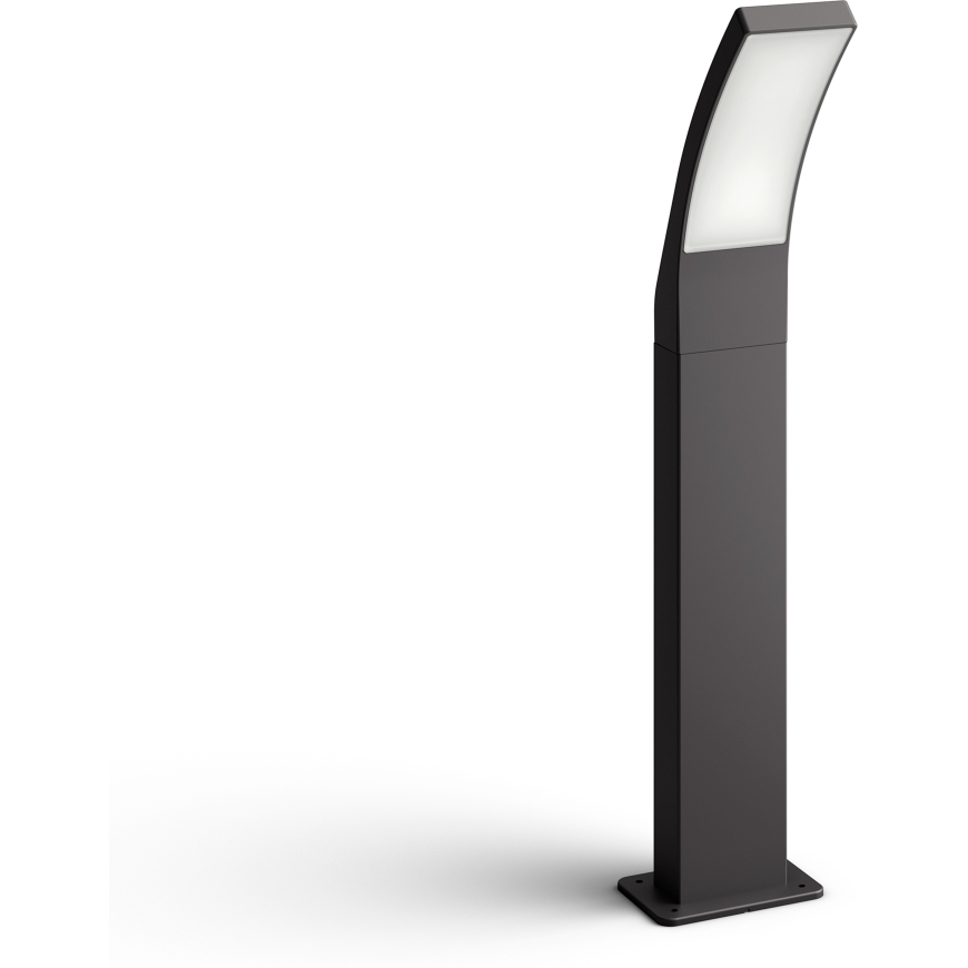 Philips Splay Pedestal -floor lamp, anthracite, 2700K