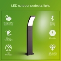 Philips Splay Pedestal -stalo lempa, antracitas, 2700K Philips Splay Pedestal -stalo lempa, antracitas, 2700K
