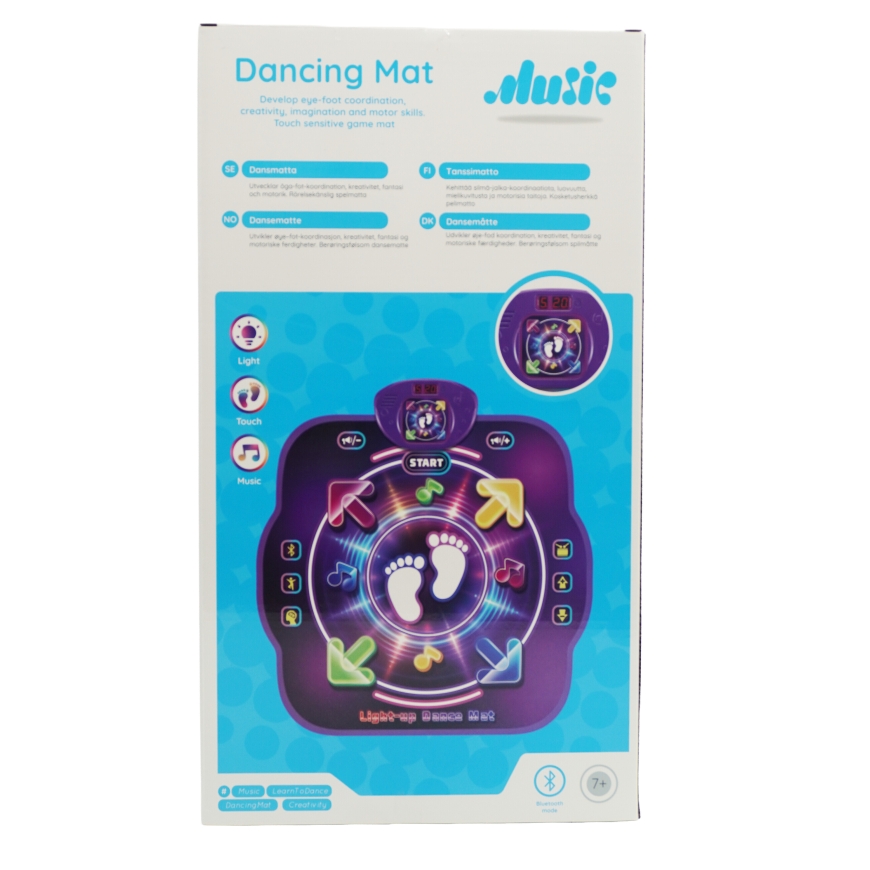 Music kids dancing mat with Bluetooth connection – 4