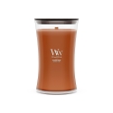 WoodWick Saffron Smoke wax candle Cylinder Brown 1 pc(s) WoodWick Saffron Smoke wax candle Cylinder Brown 1 pc(s)