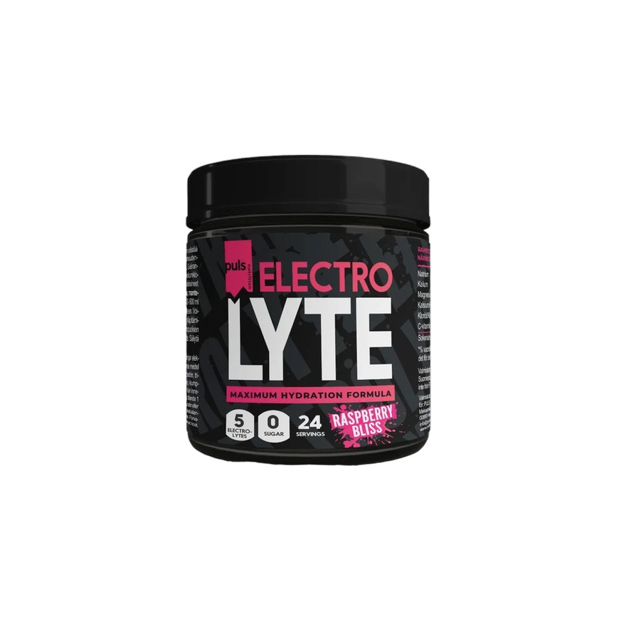 Puls Nutrition electrolyyttijauhe, vadelma, 120 g