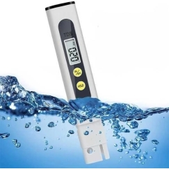 Oem Kannettava vedenlaadunmittari TDS valkoinen 1-999PPM - Puhtausmittari
