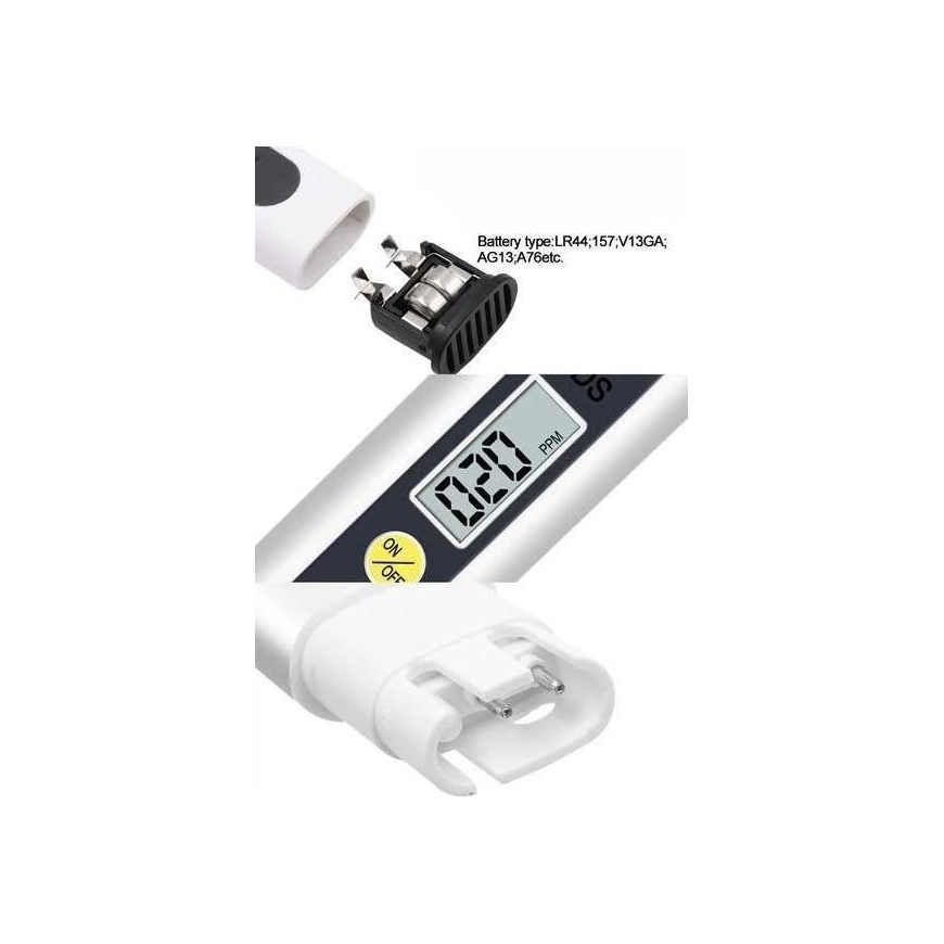 Oem Portable Water Quality Meter TDS White 1-999PPM - Purity Meter – 3