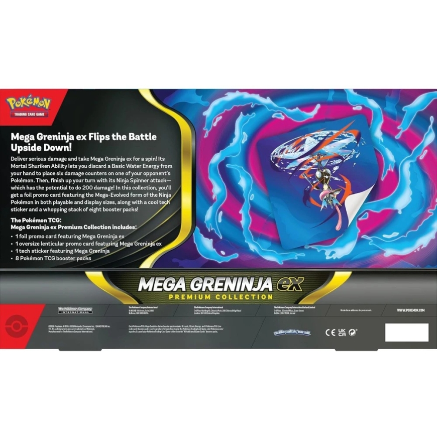 Pokémon Pokémon TCG - Mega Kehitys - Mega Greninja ex Premium Kokoelma – 3