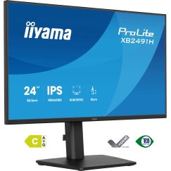 iiyama ProLite XB2491H-B1 computer monitor 60.5 cm (23.8") 1920 x 1080 pixels Full HD LCD Black
