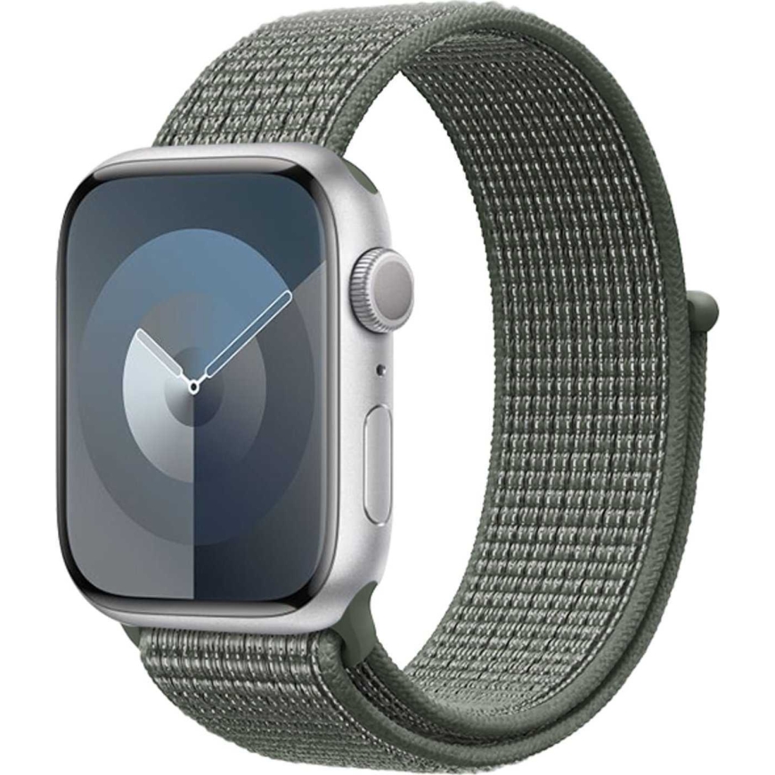 Crong Nylon Apple Watch 38/40/41/42 мм Милитари Зелёный