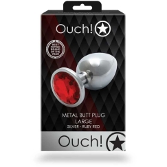 Ouch By Shots Ouch! METALLIST ANAALPLUG DIAMANDIGA 9.3 CM VEVEDE