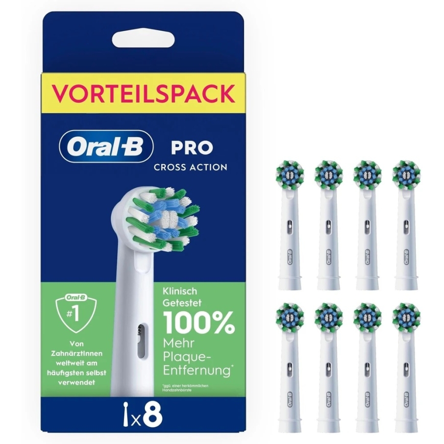 Oral-B CrossAction Replacement Heads 4 pcs. – 2
