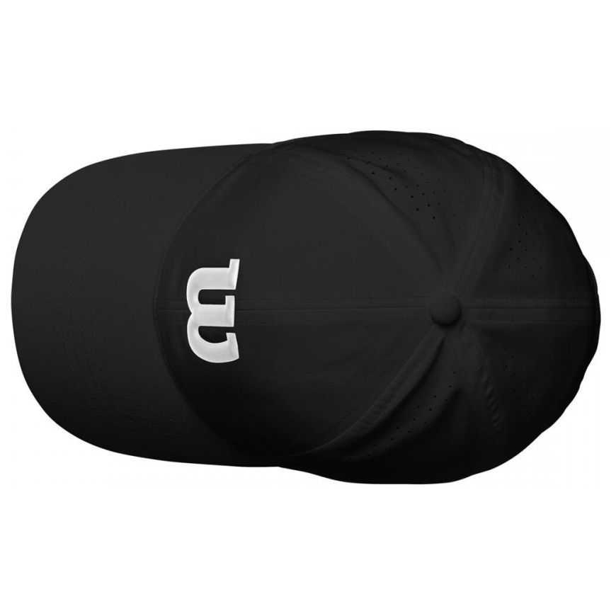 Teniso kepurė Wilson Ultralight II Juoda / Balta – 4
