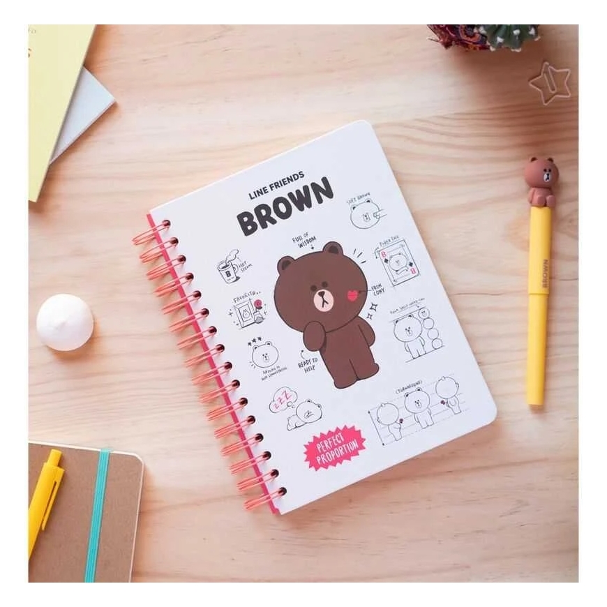 Line Friends Muistikirja/A5 – 4