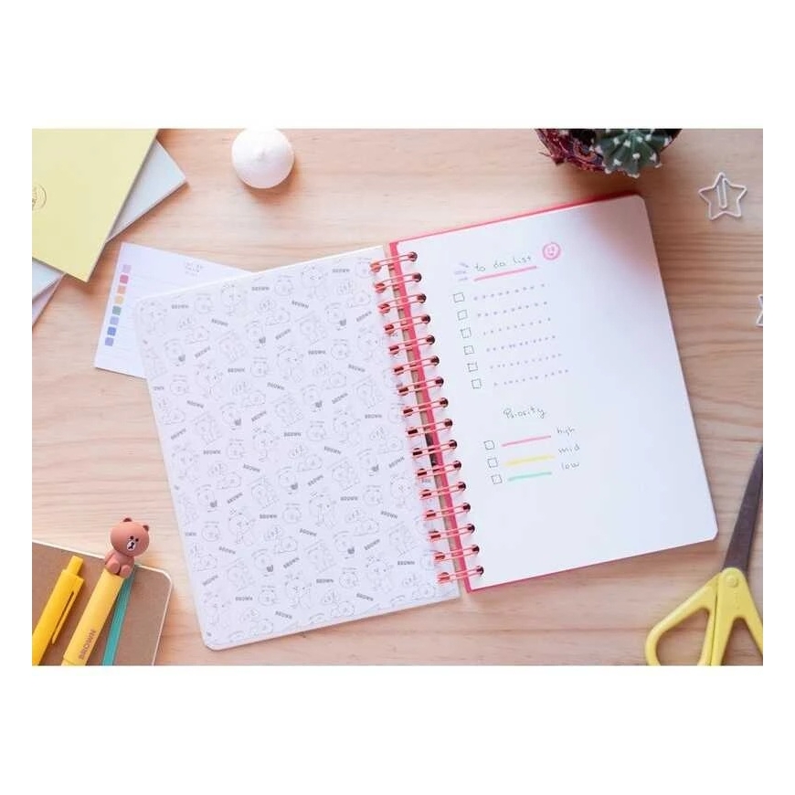 Line Friends Notes/Bloknotas A5 – 5