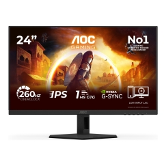 AOC G4 24G4ZRE kompiuterio monitorius 60,5 cm (23.8") 1920 x 1080 pikseliai „Full HD“ LED Juoda, Rau
