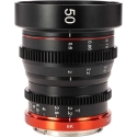 Objektīvs - Meike MK 50mm T2.2 Canon RF Full Metal, 270° fokusēšanas griešanās leņķis Objektīvs - Meike MK 50mm T2.2 Canon RF Full Metal, 270° fokusēšanas griešanās leņķis