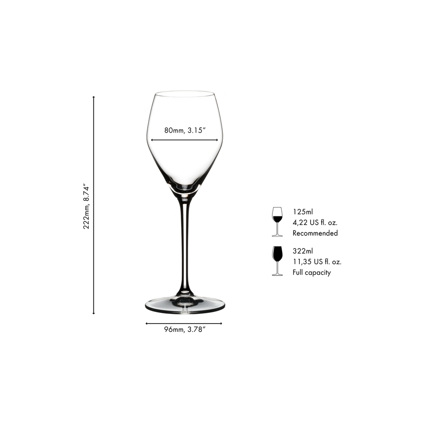 Riedel Prosecco vahuveini klaasikomplekt, 4 tk – 3