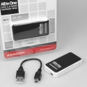 Axagon CRE-X1 karšu lasītājs USB 2.0 Melns, Balts Axagon CRE-X1 karšu lasītājs USB 2.0 Melns, Balts