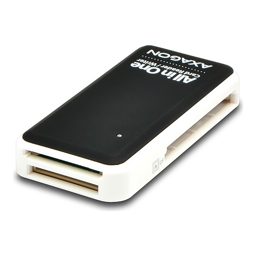 Axagon CRE-X1 kortelių skaitytuvas USB 2.0 Juoda, Balta – 5