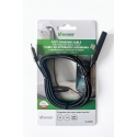 Vakoss TC-U570 USB-C į USB-C laidą su laikiklio funkcija, 100W, 1m, juodas Vakoss TC-U570 USB-C į USB-C laidą su laikiklio funkcija, 100W, 1m, juodas