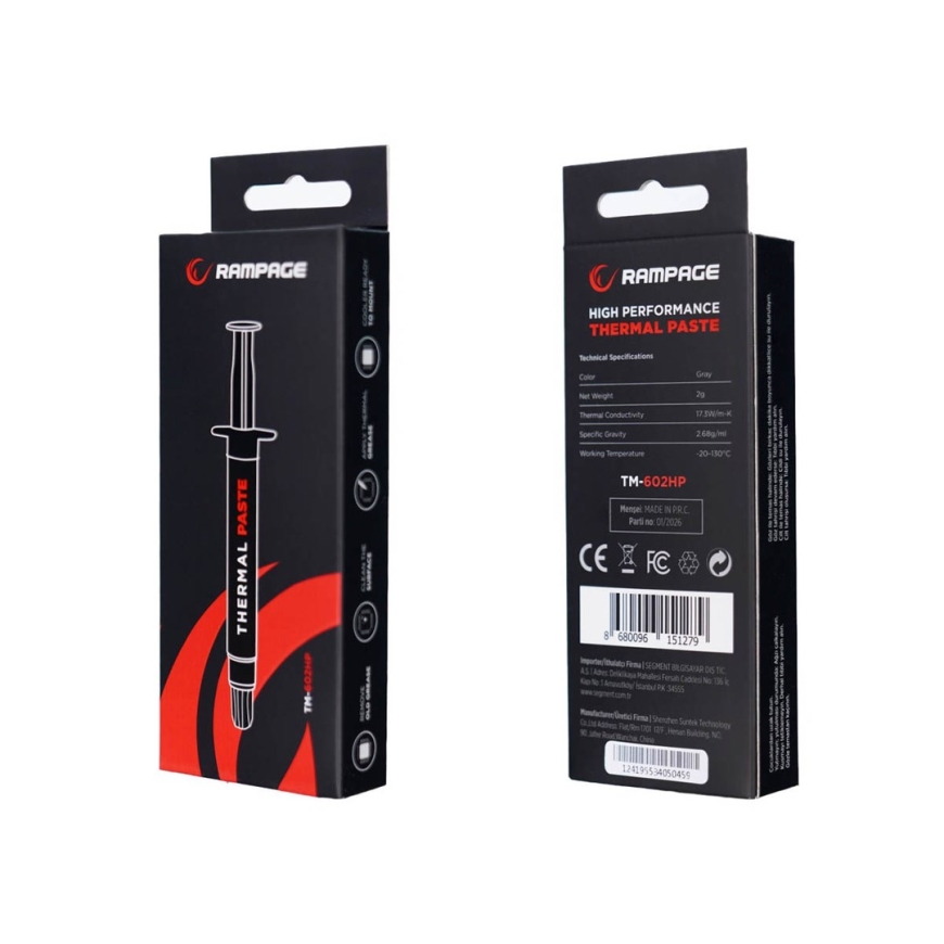 RAMPAGE TM-602HP TERMOPASTA – 4