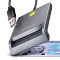 Axagon CRE-SM3T USB-A Smart / ID card Flat Reader