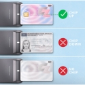 Axagon CRE-SM3T USB-A Smart / ID card Flat Reader