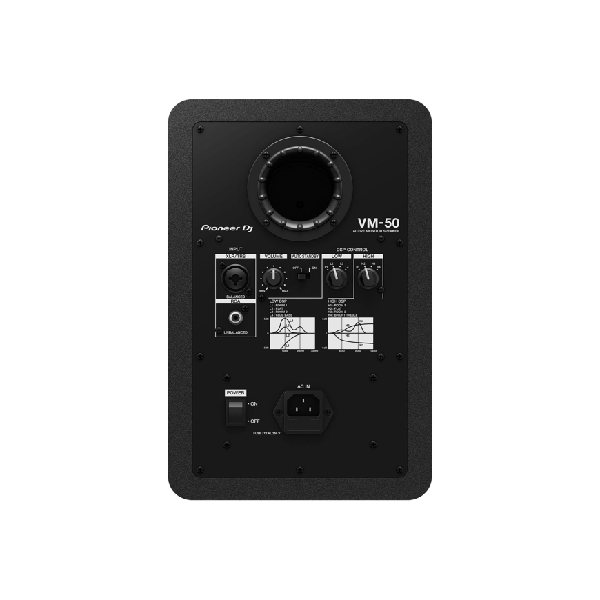 Pioneer VM-50 loudspeaker 2-way Black Wired – 3