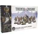 Archon Studio Trench Crusade Prūšu uzbrukuma karavīri Archon Studio Trench Crusade Prūšu uzbrukuma karavīri