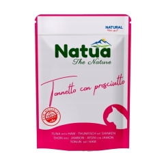 NATUA tuncis ar šķiņķi - mitrā kaķu barība - 70 g
