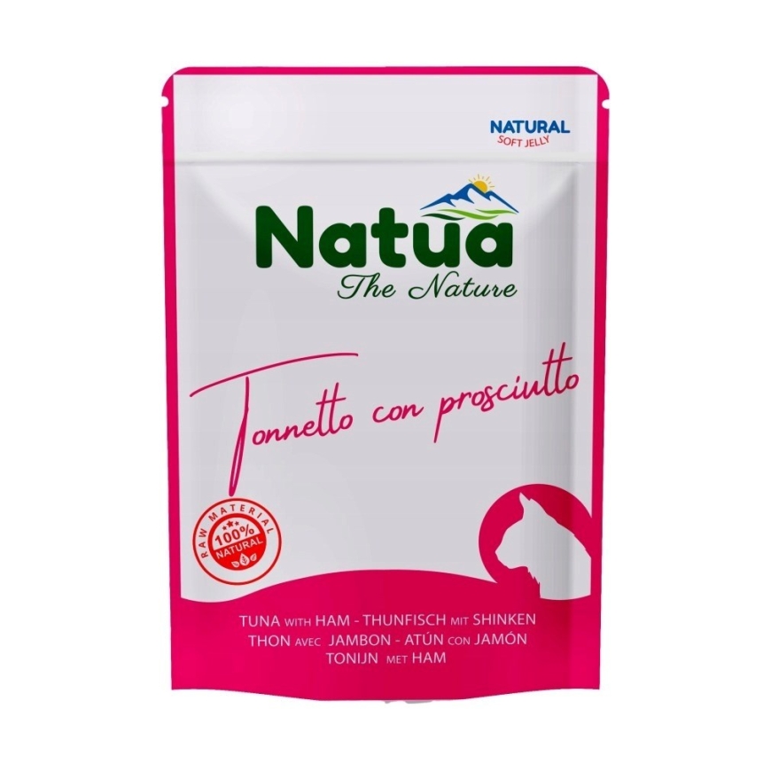 NATUA tuunikala koos sinkiga - märg kassitoit - 70 g