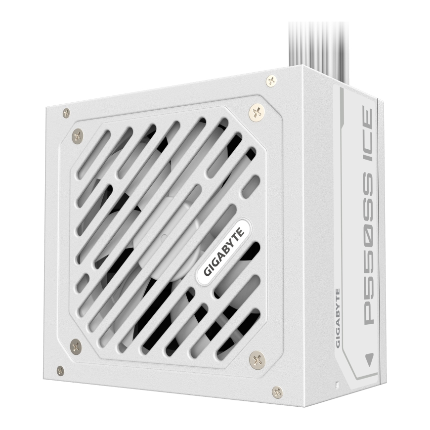 GIGABYTE P550SS ICE barošanas avotu vienība 550 W 20+4 pin ATX ATX Balts – 2