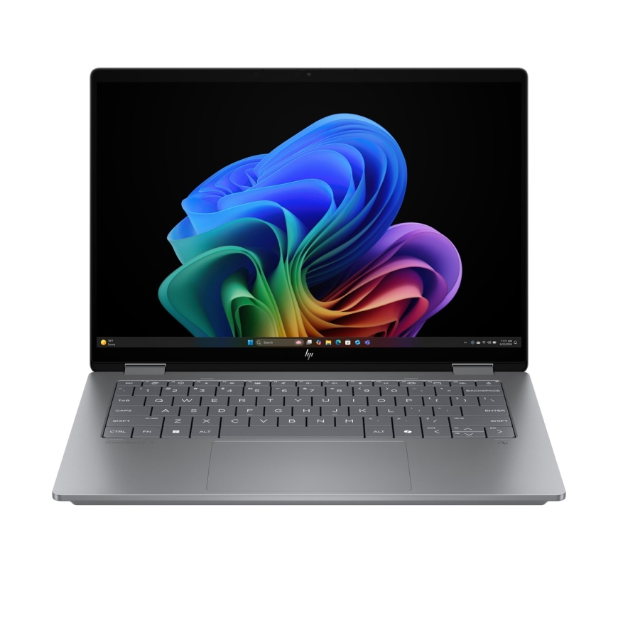HP OmniBook X Flip Next Gen AI 14-fk0020nw Copilot+ 2-in-1 PC 14", AMD Ryzen AI 5 340, 2K kosketusnäyttö, 16 GB LPDDR5x-SDRAM, 5